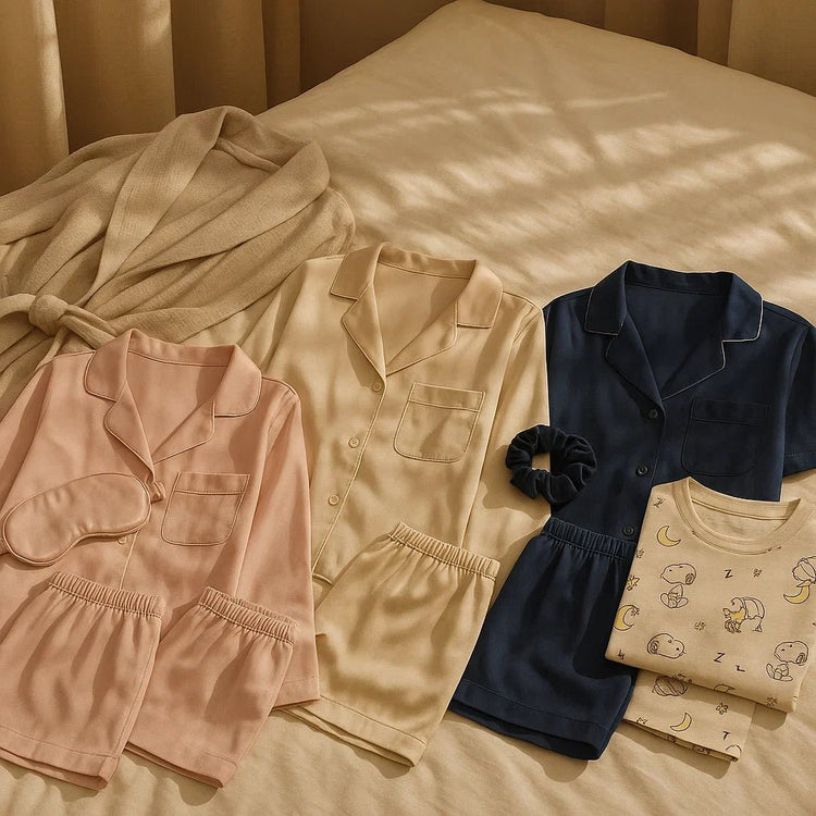 Loungewear & Pyjamas for Women | Silk & Cotton Sets - Cynette Living