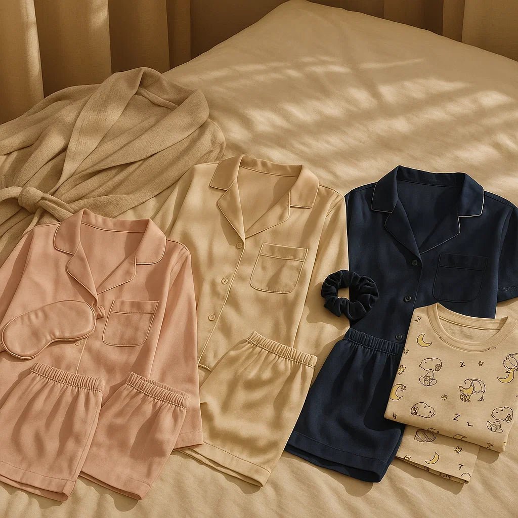 Loungewear & Pyjamas for Women | Silk & Cotton Sets - Cynette Living
