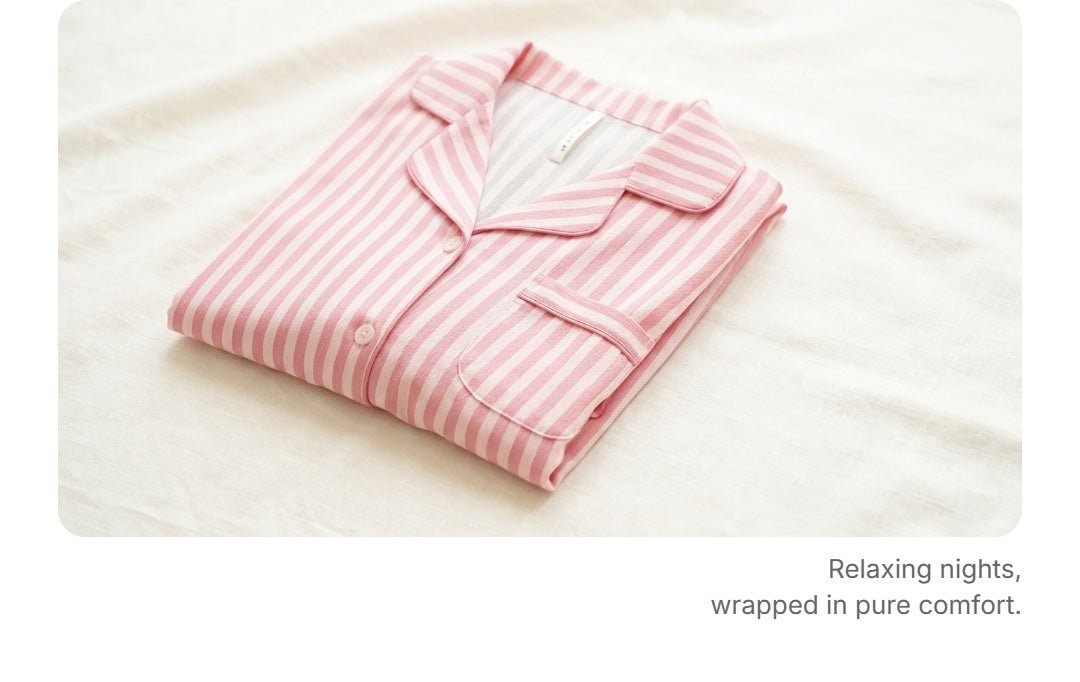 2-Piece Women's Pyjama Set | Soft Cotton Loungewear and Sleepwear - Cynette LivingLoungewears & Pyjamas