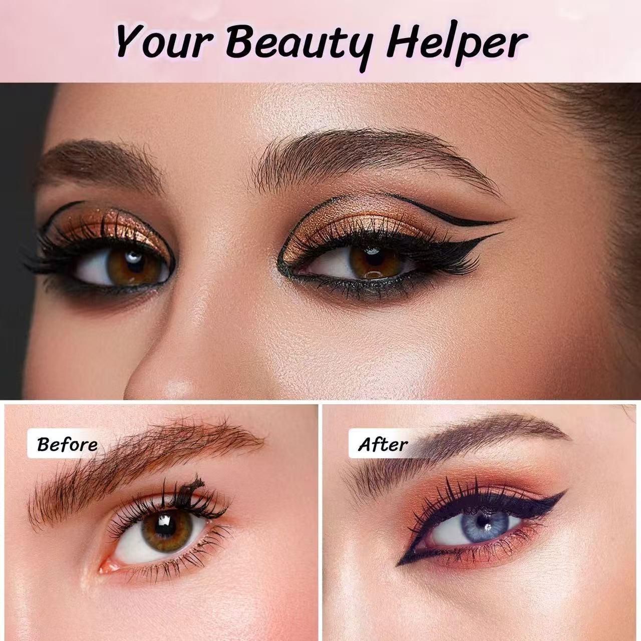 3 - in - 1 Mascara Shield – Eye Makeup Tool for Smudge - Free Lashes & Perfect Application - Cynette LivingBeauty Kits