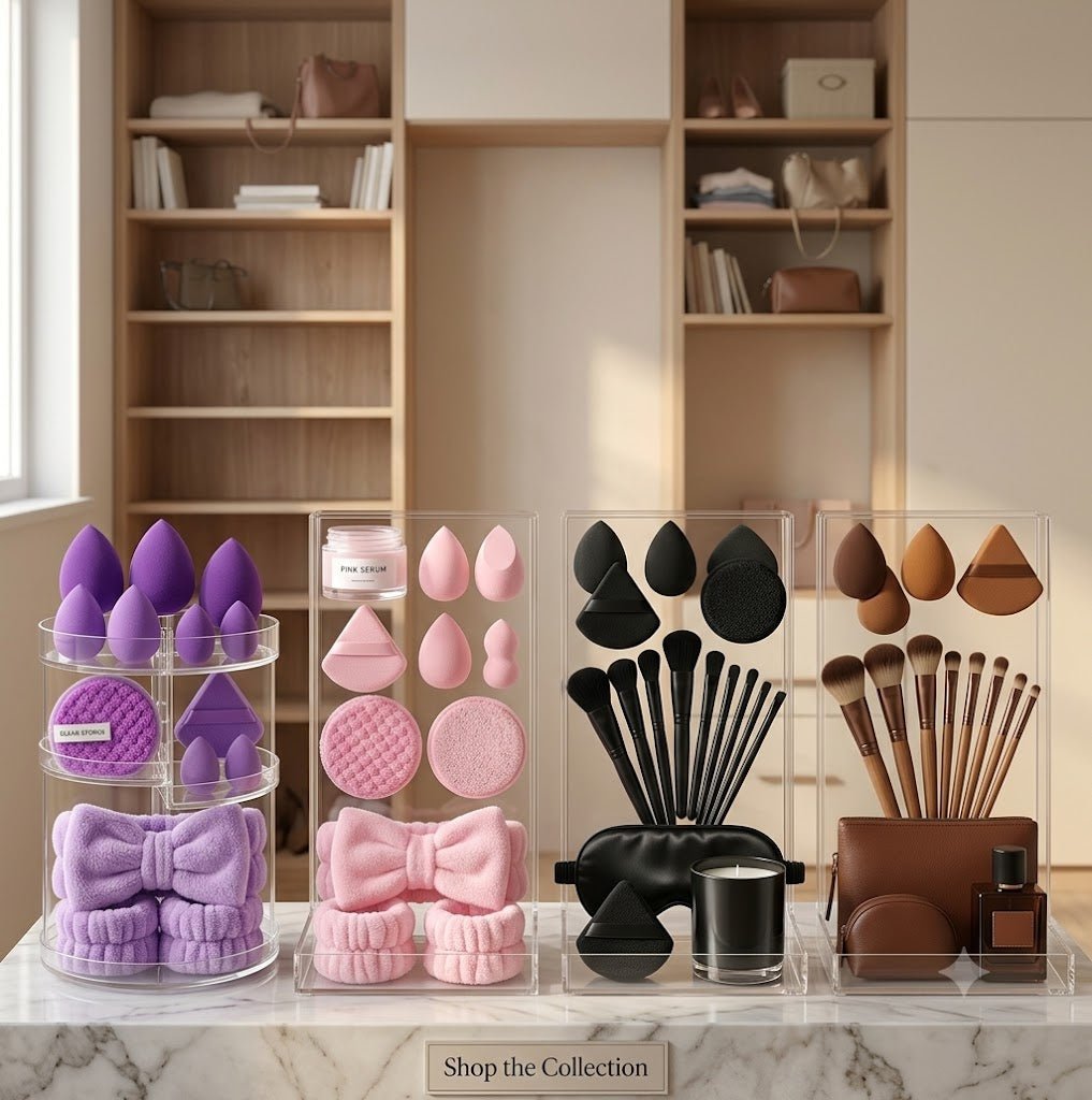 40-Piece Beauty Makeup Kit | Makeup Brushes and Cosmetic Tools Set - Cynette LivingBeauty Kits