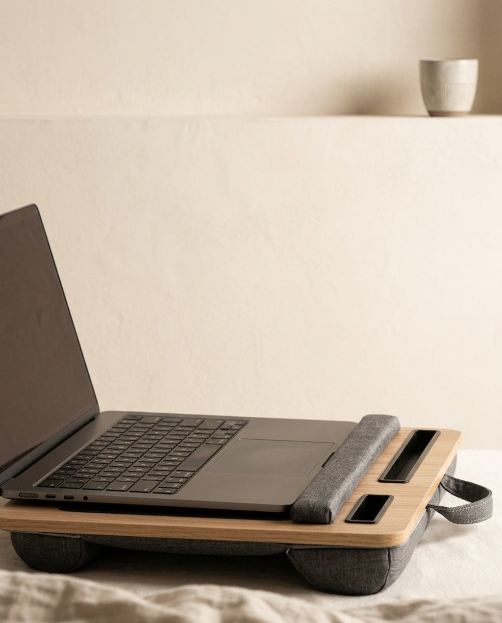 Adjustable Ergonomic Laptop Stand | Portable Aluminum Computer Riser - Cynette LivingOffice Accessories