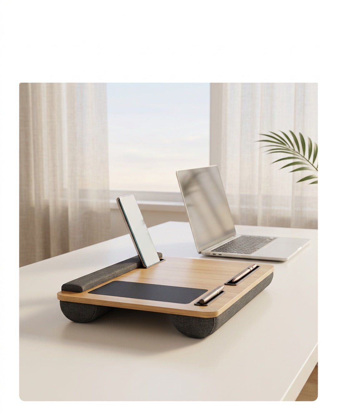 Adjustable Ergonomic Laptop Stand | Portable Aluminum Computer Riser - Cynette LivingOffice Accessories