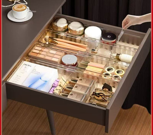 Drawer Organizer Trays | Multipurpose Storage Dividers for Makeup and Accessories