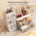 Countertop Skincare Organizer | Acrylic Makeup Storage for Vanity - Cynette LivingBeauty Kits