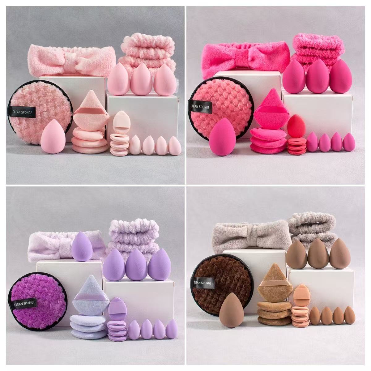 Cynette Beauty Kits – Makeup Brushes, Puff Sponges & Spa Accessories (15–40 PCS) - Cynette LivingBeauty Kits