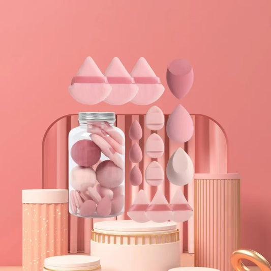Cynette Beauty Kits – Makeup Brushes, Puff Sponges & Spa Accessories (15–40 PCS) - Cynette LivingBeauty Kits