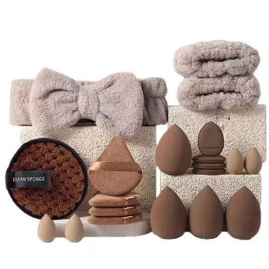 Cynette Beauty Kits – Makeup Brushes, Puff Sponges & Spa Accessories (15–40 PCS) - Cynette LivingBeauty Kits