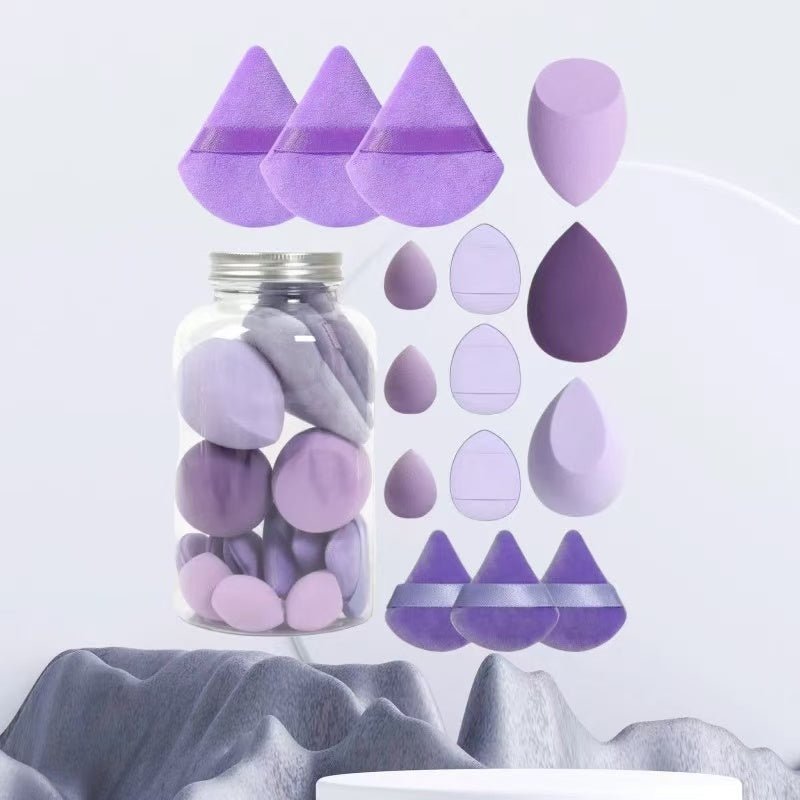 Cynette Beauty Kits – Makeup Brushes, Puff Sponges & Spa Accessories (15–40 PCS) - Cynette LivingBeauty Kits