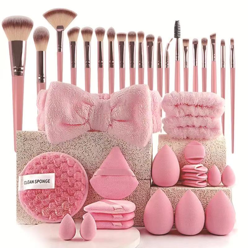 Cynette Beauty Kits – Makeup Brushes, Puff Sponges & Spa Accessories (15–40 PCS) - Cynette LivingBeauty Kits