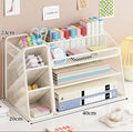 Desktop Organizer | Modern Desk Storage for Office and Home Workspace - Cynette LivingOffice Accessories