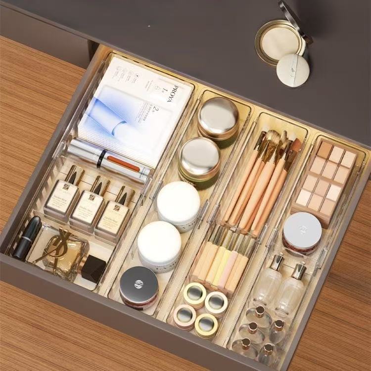 Drawer Organizer Trays | Multipurpose Storage Dividers for Makeup and Accessories - Cynette LivingStorage Organization