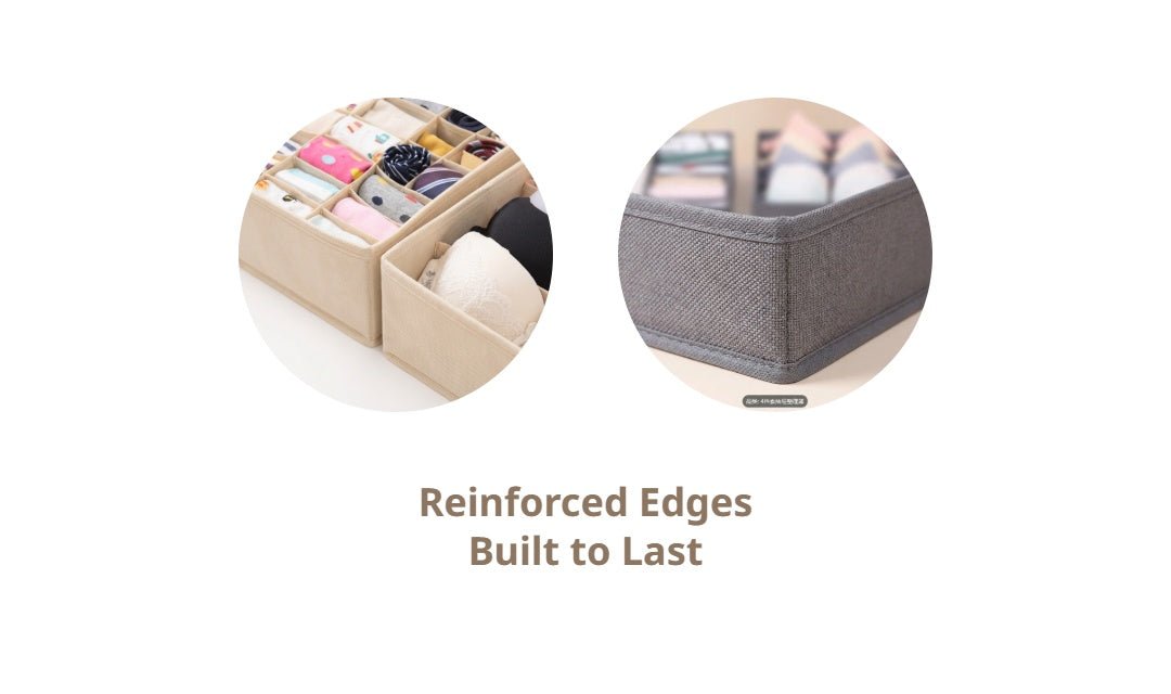 Foldable Underwear Storage Box | Closet Organizer for Socks and Lingerie - Cynette LivingStorage Organization