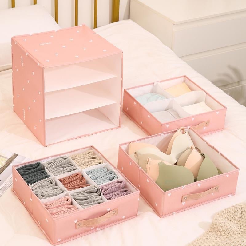 Foldable Wardrobe Storage Boxes | Closet Organizer Bins for Clothes, Blankets and Seasonal Storage - Cynette LivingStorage Organization