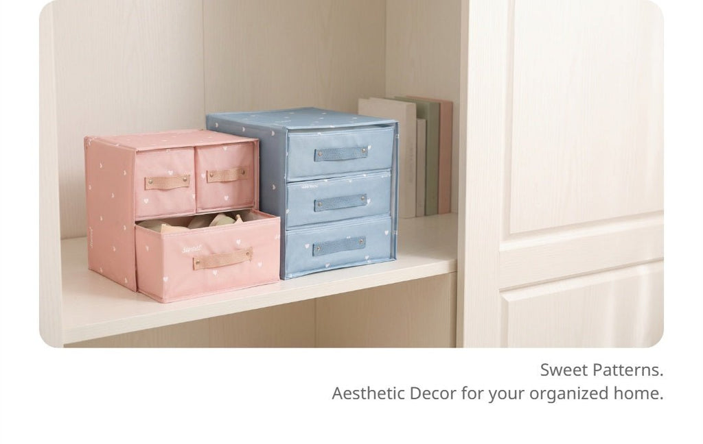 Foldable Wardrobe Storage Boxes | Closet Organizer Bins for Clothes, Blankets and Seasonal Storage - Cynette LivingStorage Organization