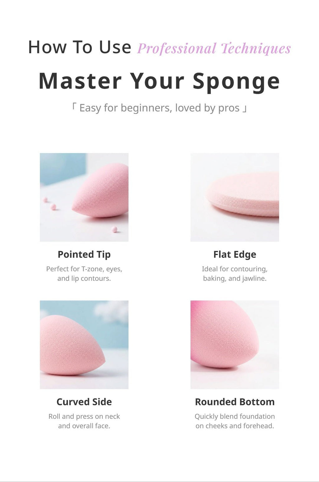 Makeup Sponge & Powder Puff Set | Beauty Blender Collection - Cynette LivingBeauty Kits