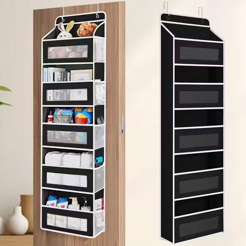 Wall Mounted Storage Organizer | Space Saving Bathroom and Bedroom Organizer - Cynette LivingStorage Organization